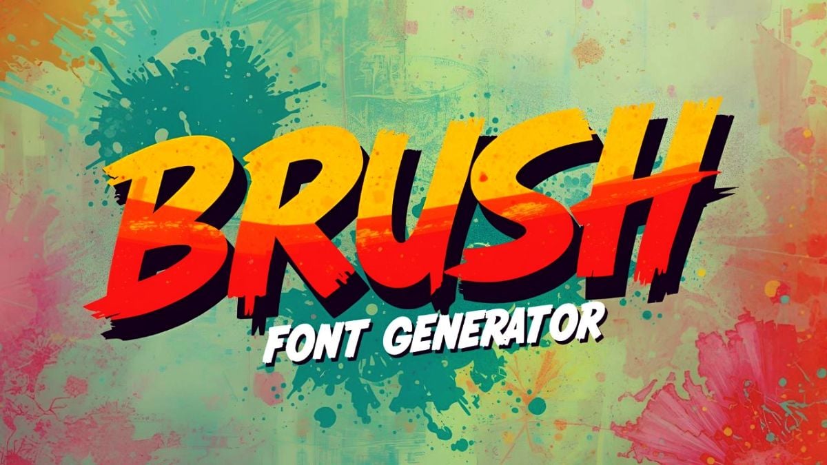 Brush Font Generator