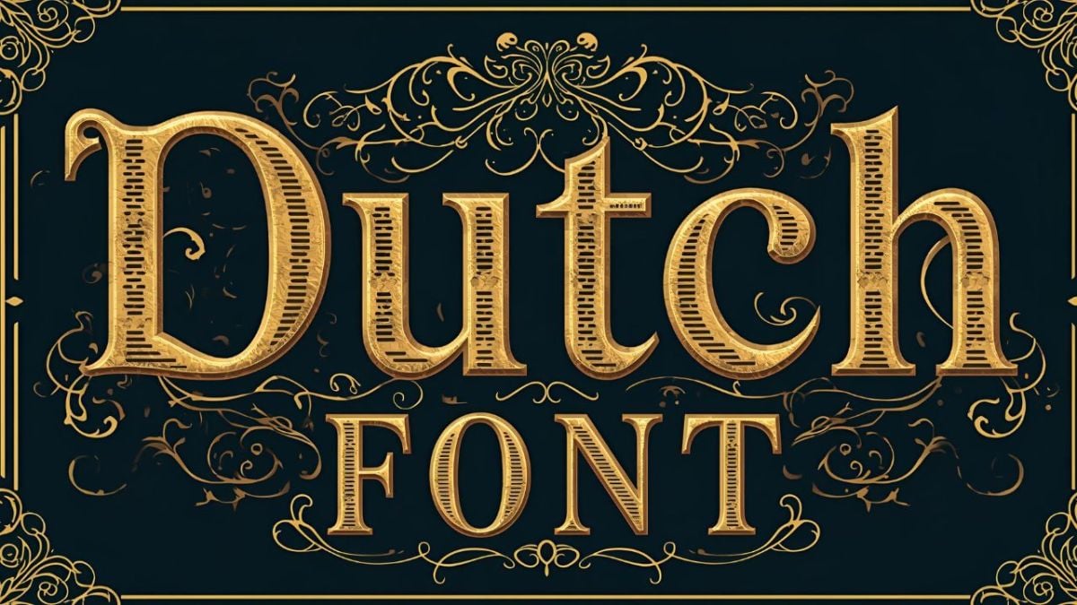 Dutch Font and Text Generator