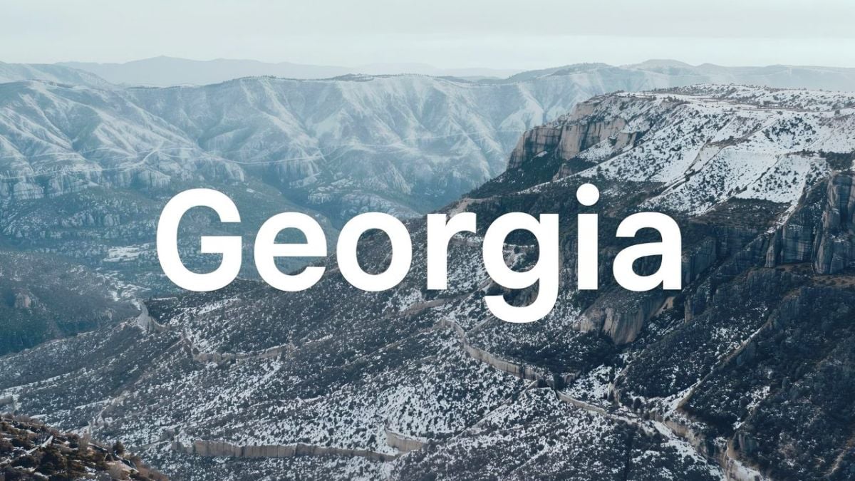 Georgia Font Generator