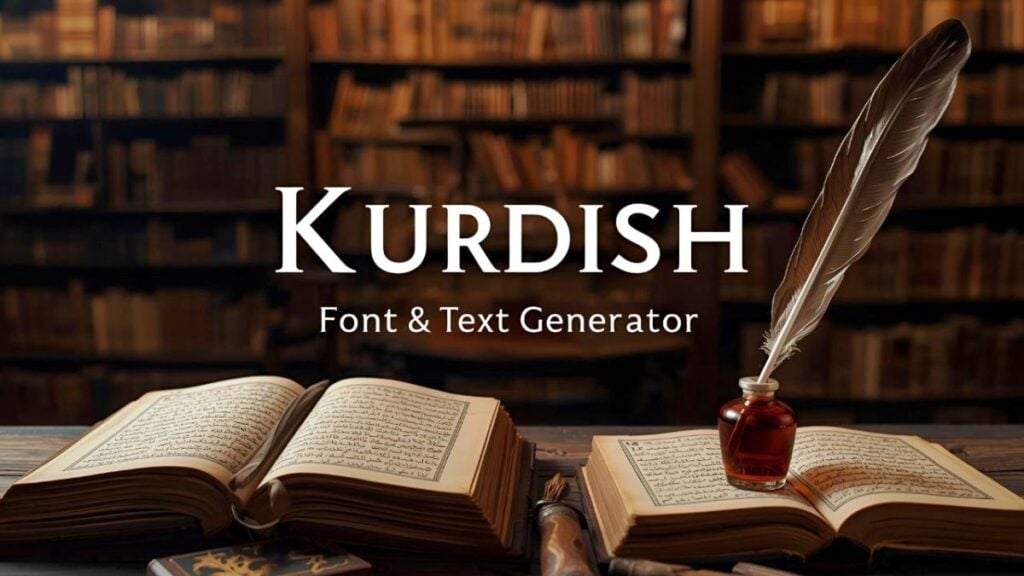 Kurdish Font & Text Generator