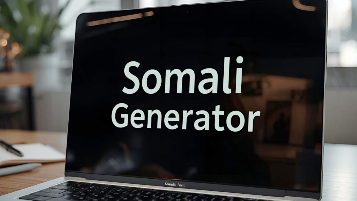 Somali Font and Text Generator