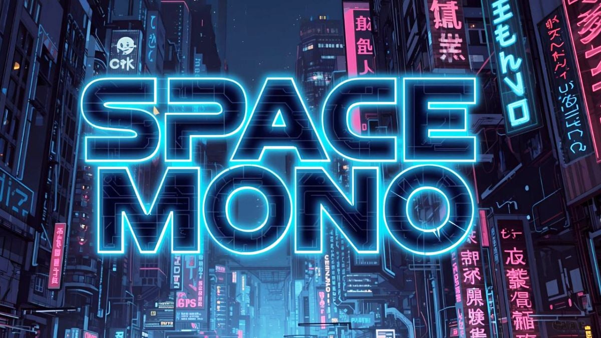 Space Mono Font Generator (Free Download)