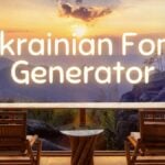 Ukrainian Font Generator