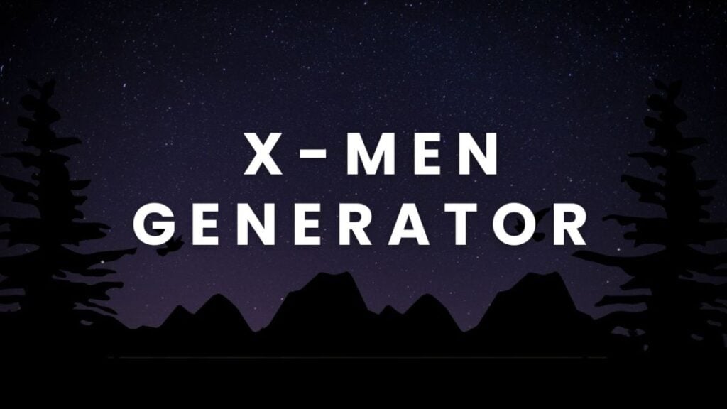 X-Men Generator
