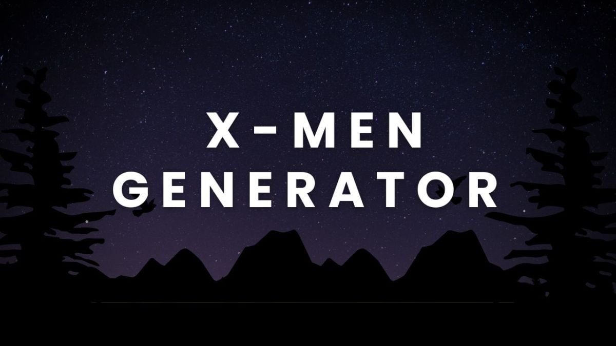 X-Men Generator