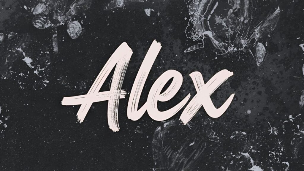 Alex Brush Font Generator (Free Download)