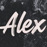 Alex Brush Font Generator (Free Download)