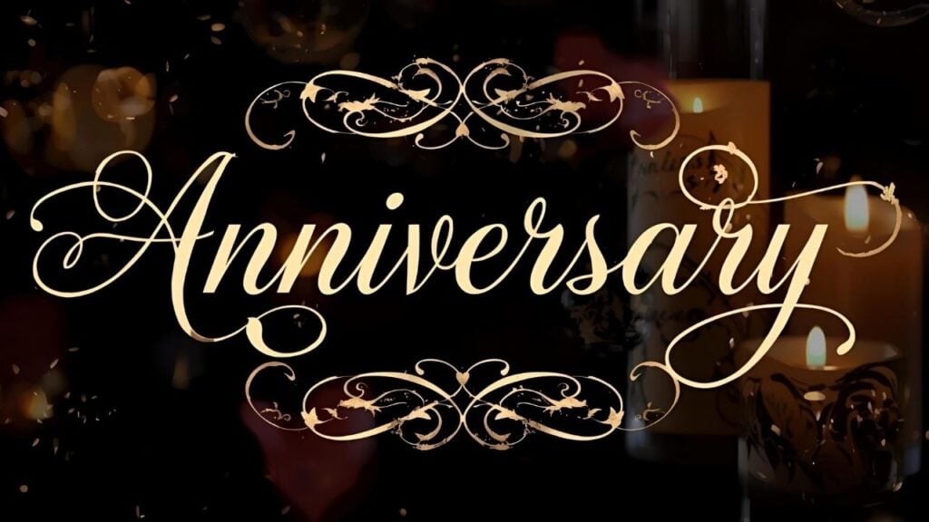 Anniversary Font Generator