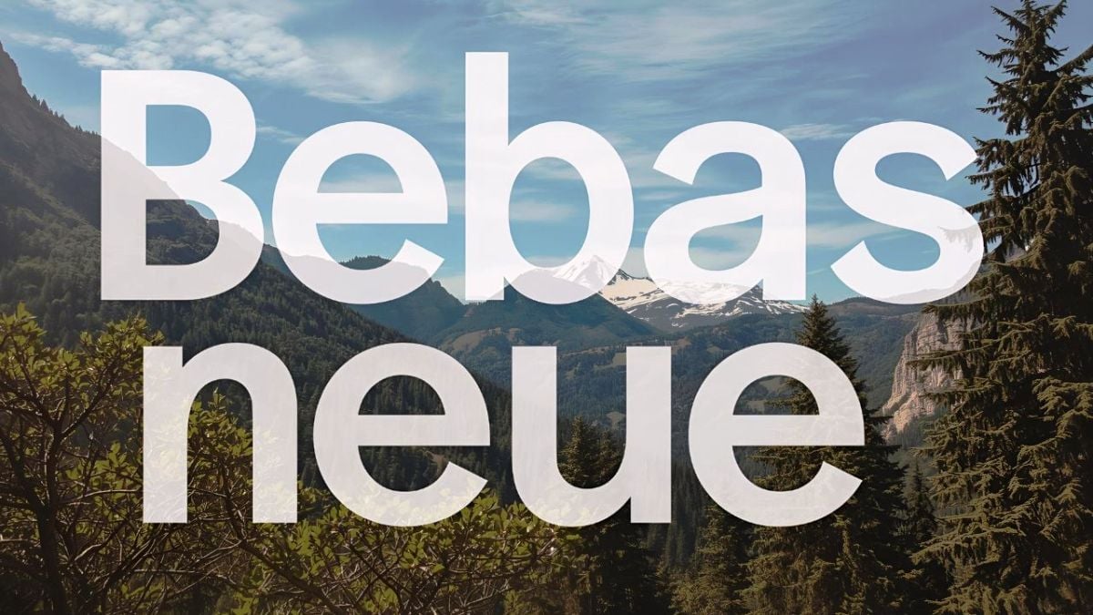 Bebas Neue Font Download