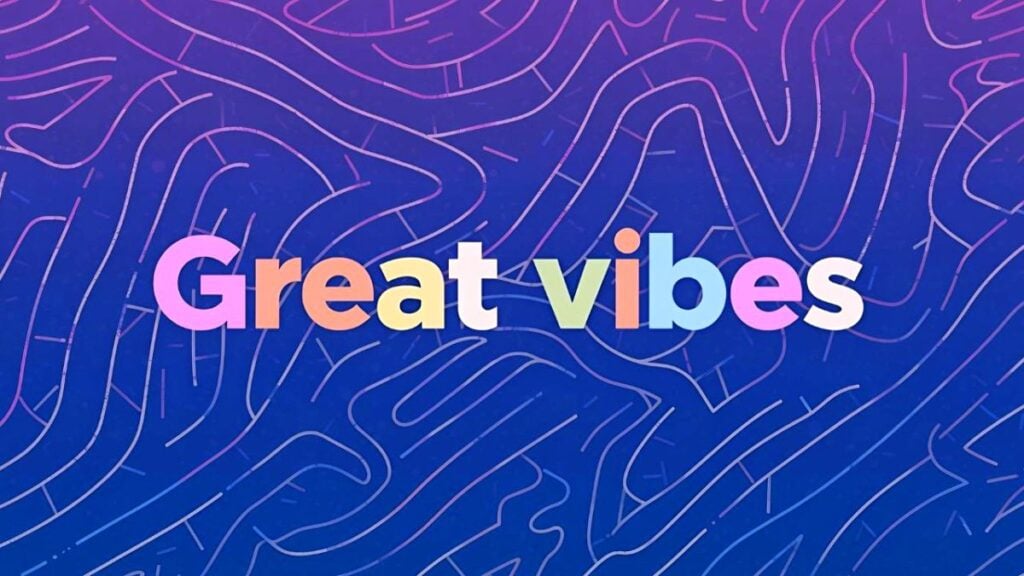 Great Vibes Font Generator