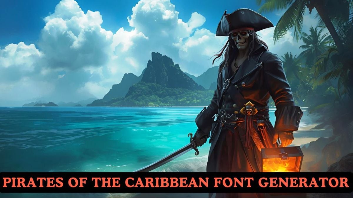 Pirates of the Caribbean Font Generator