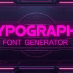 Typographic Font Generator