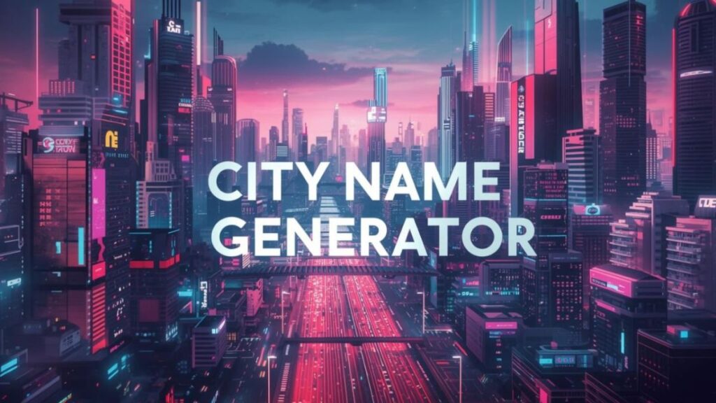 City Name Generator