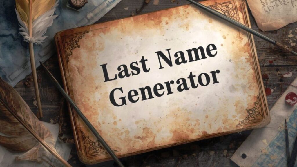 Last Name Generator