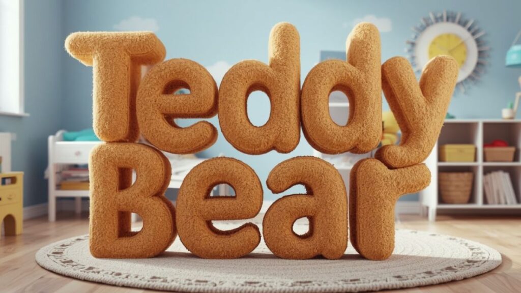 Teddy Font Generator
