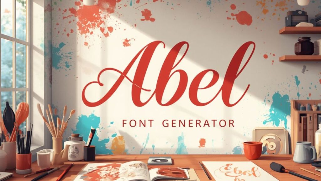 Abel Font Generator
