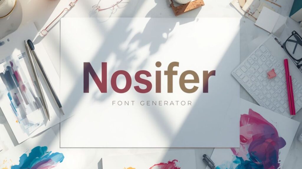 Nosifer Font Generator