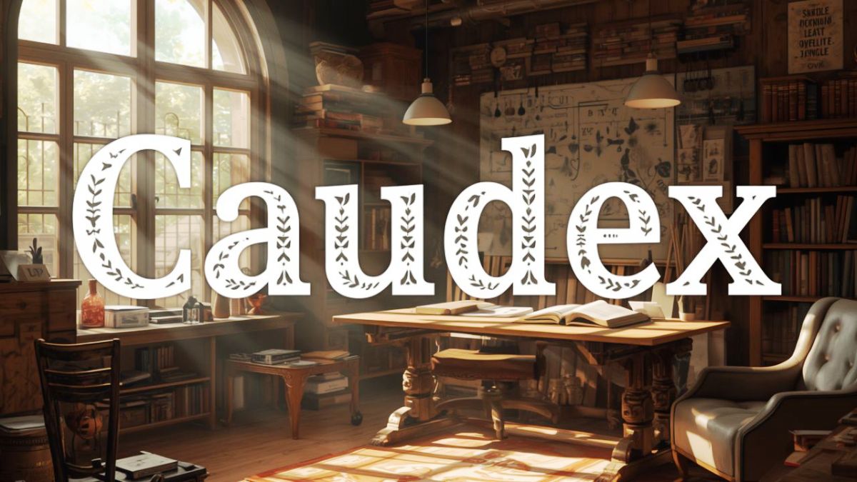 Caudex Font Generator