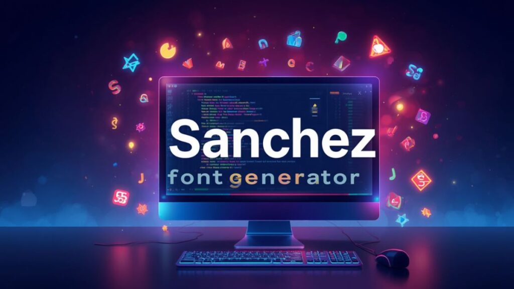 Sanchez Font Generator